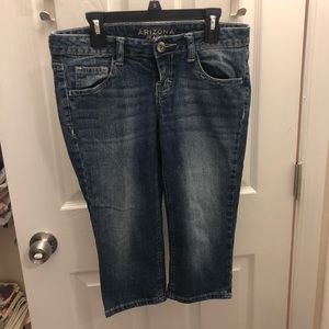 Arizona Brand Knee Length Denim Shorts